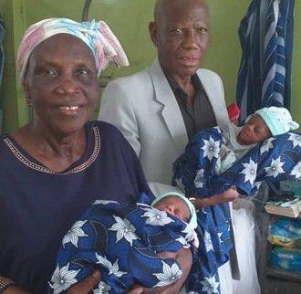 Nigerian woman, 68, gives birth to twins