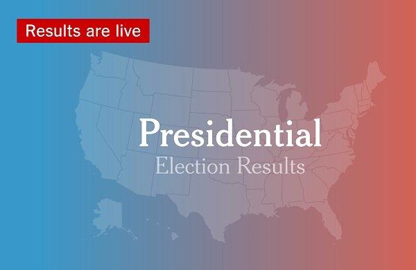 US election presidential results