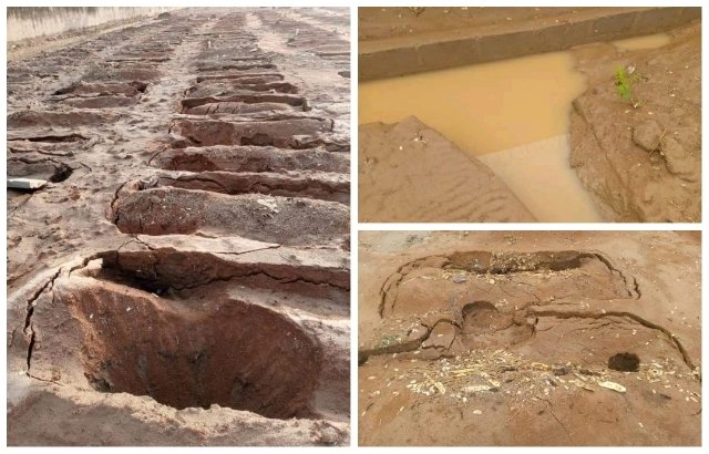 Corpses exposed as Jalingo graveyard flooded