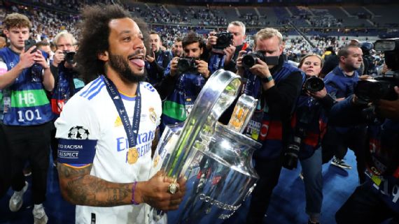 Marcelo is Real Madrid 's most decorated player