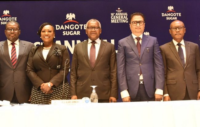 Dangote Sugar Refinery restates commitment to FG’s backward integration policy