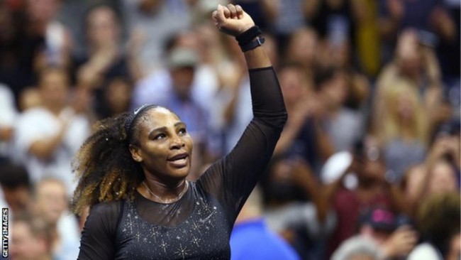 Serena Williams beats Danka Kovinic to extend New York farewell
