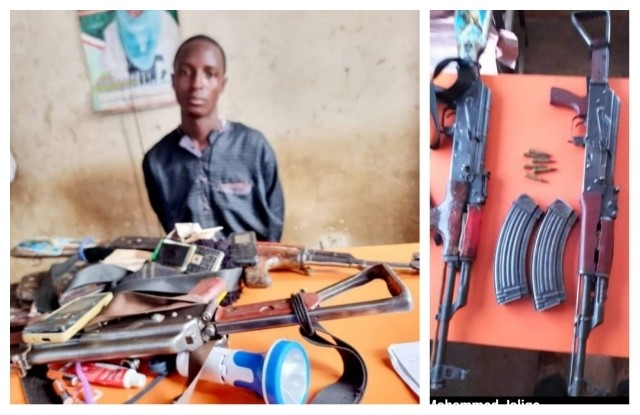 Police arrest bandit, recover guns and ammunition in Kaduna