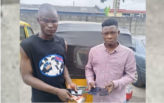 Lagos police arrest 'one chance' gang