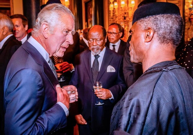 Queen Elizabeth's funeral: Osinbajo prays for King Charles 'to do better than mother'