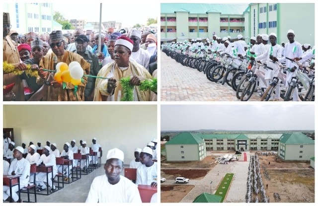 Zulum unveils higher Islamic school in Biu, presents N40m support