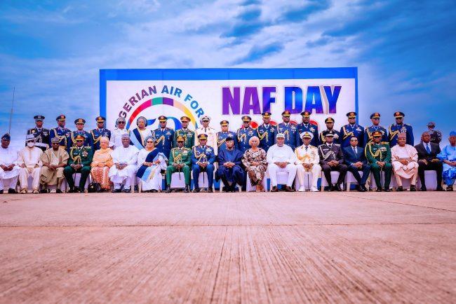 Photos: Osinbajo attends NAF Day celebration in Enugu